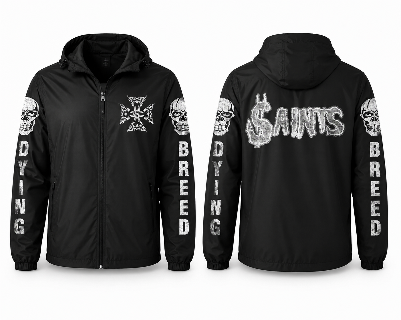 SAINTS® Dying Breed Windbreaker